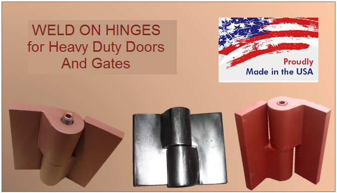 All in one heavy duty hinges